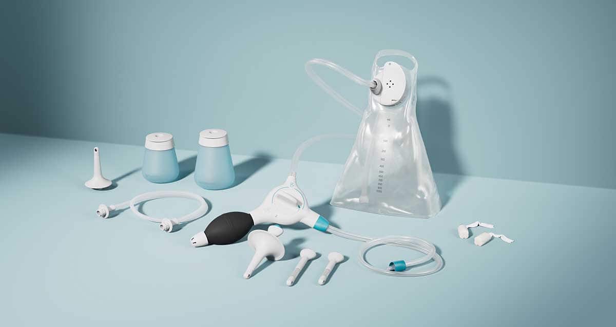 Afbeelding van Peristeen assortiment. Peristeen Plus, Peristeen Light, and Peristeen Anaal Plug 